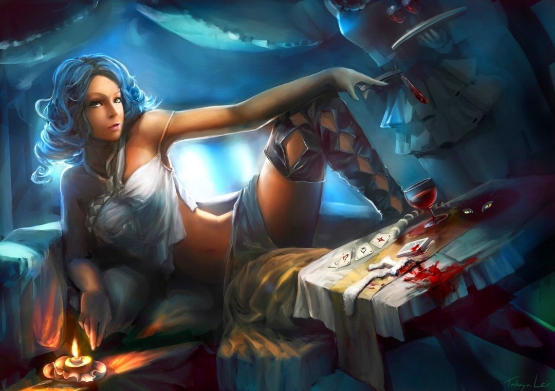 Hermosa fantasía de arte