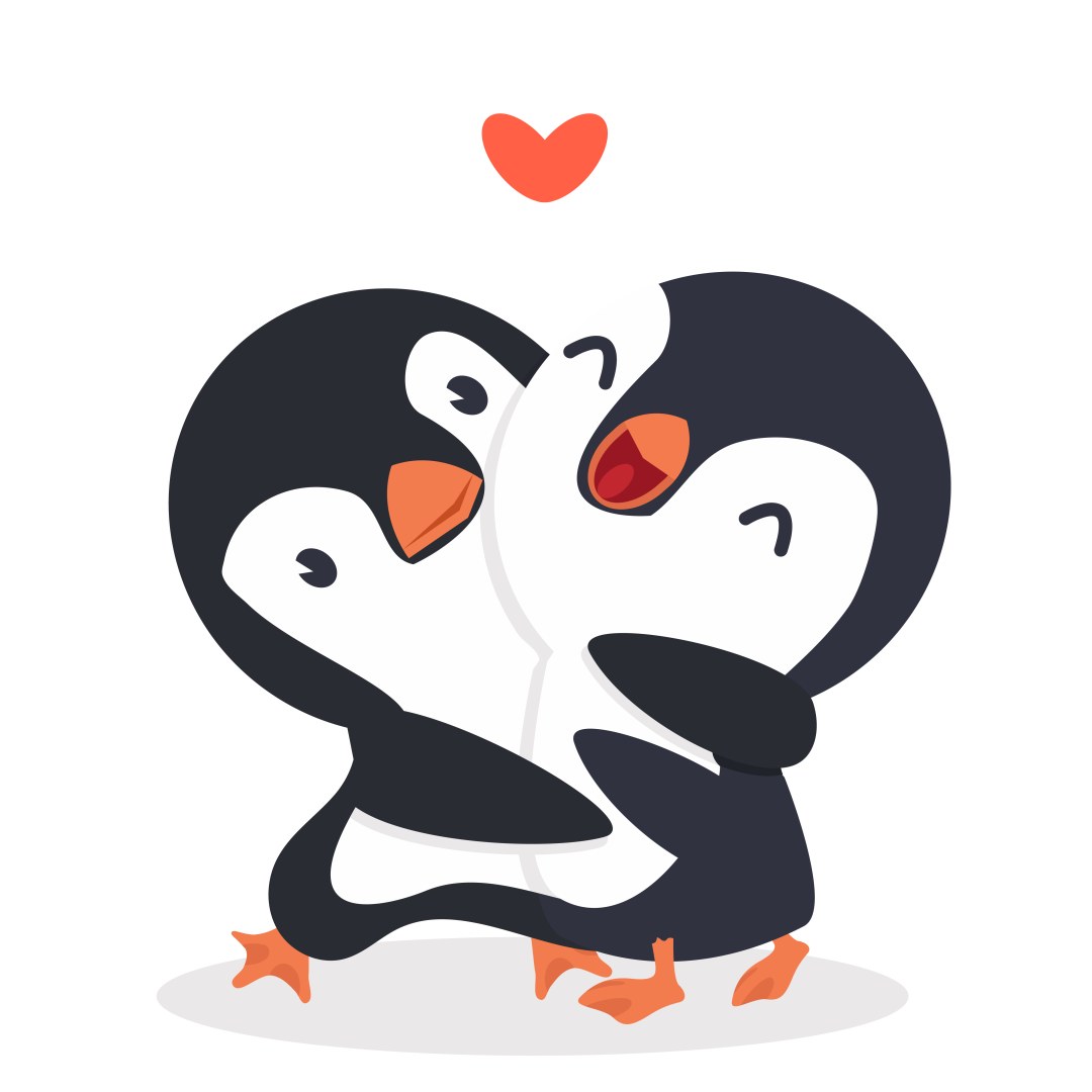 Huggage de pingüino