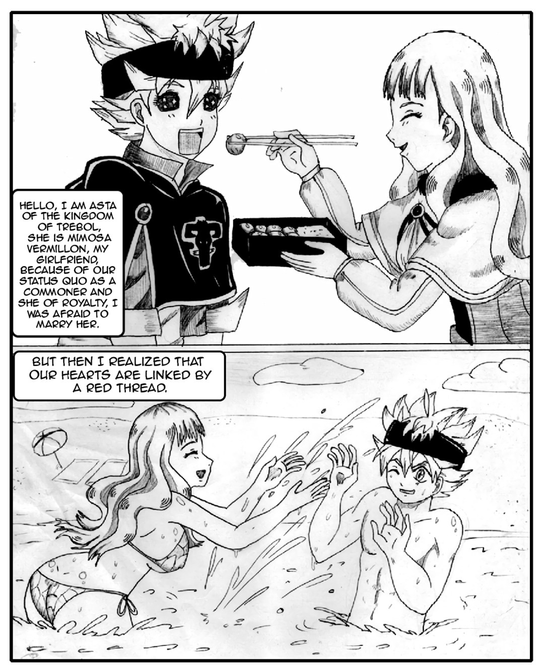 Clover negro Hentai Charlotte Rose