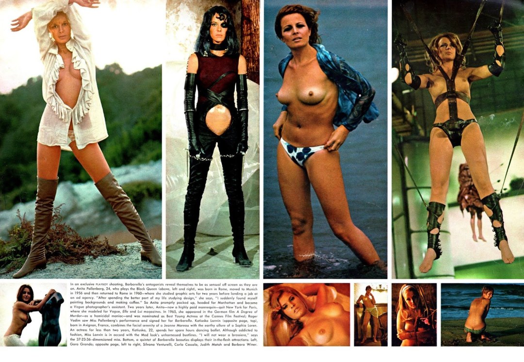 Actriz porno de Barbarella
