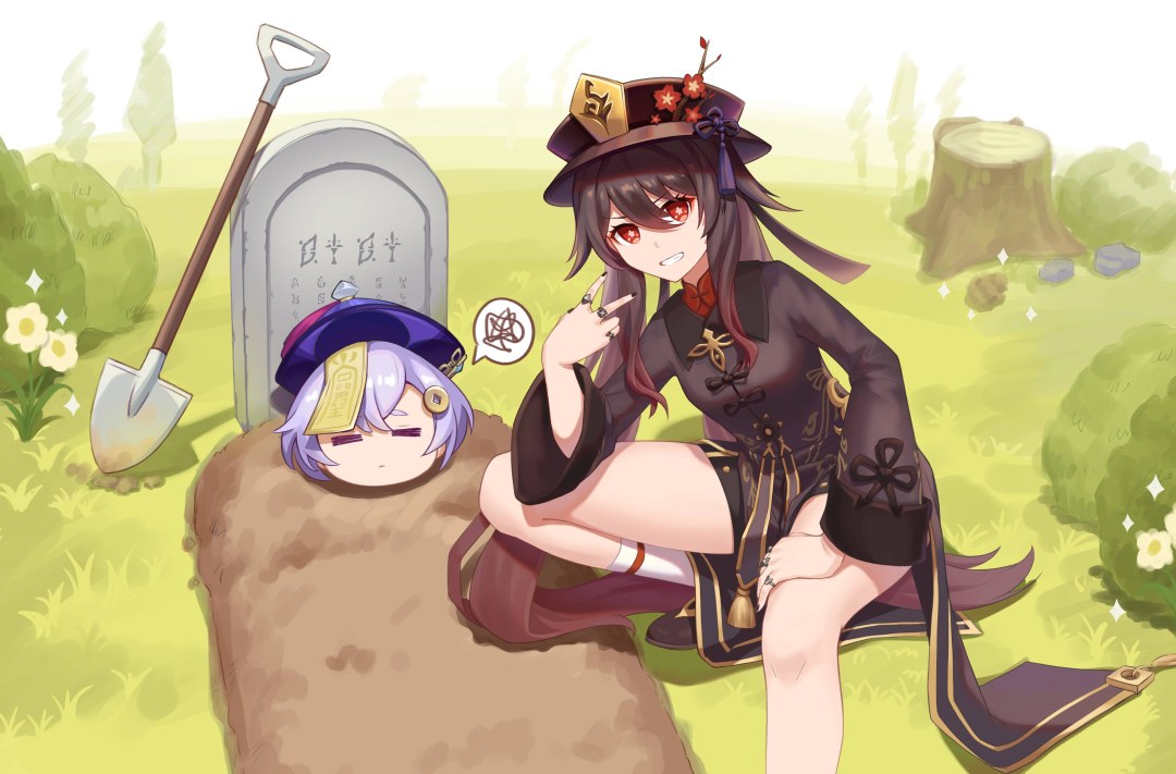 Hu Tao y Xiao Genshin