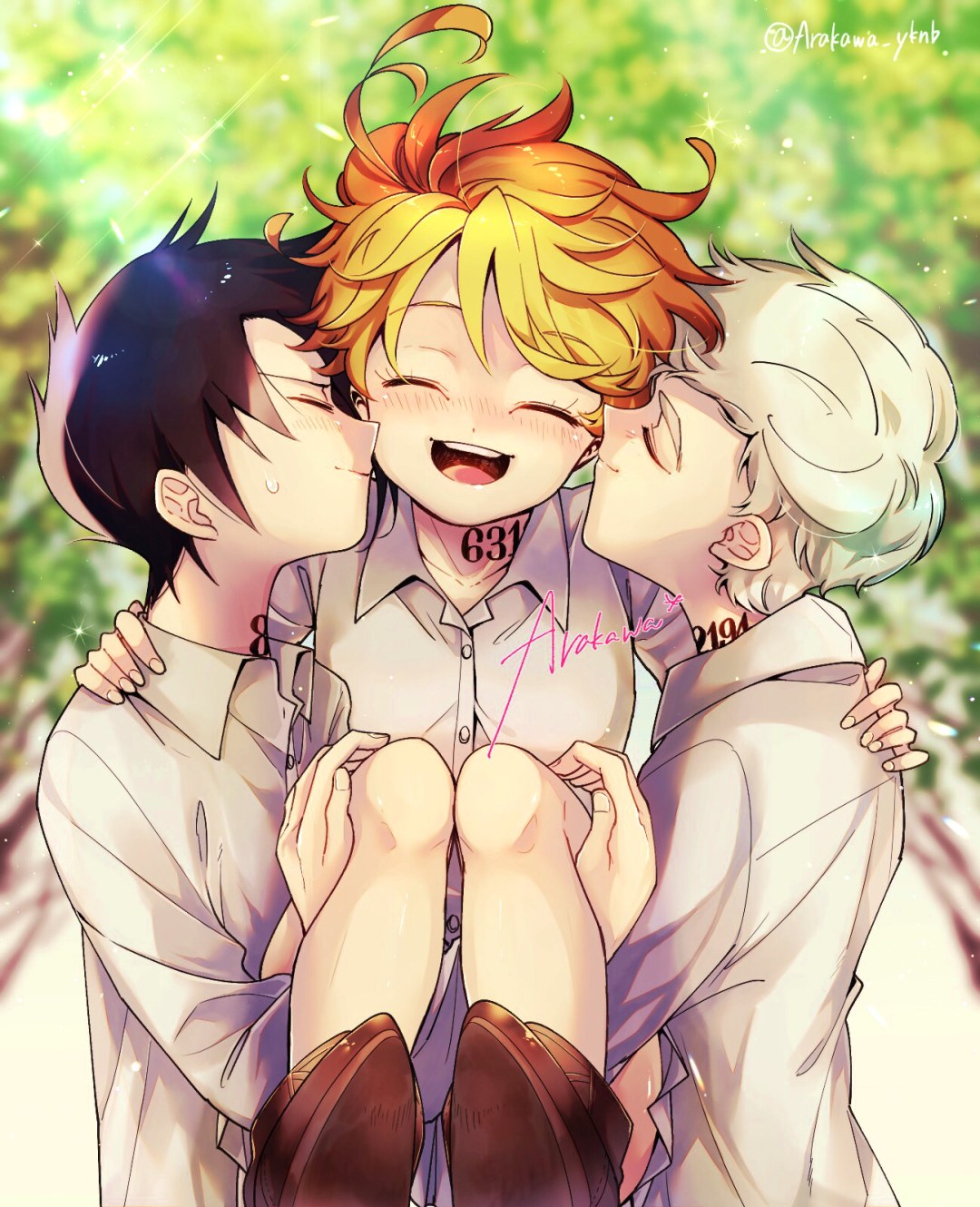 El prometido no, Hentai Ray y Emma