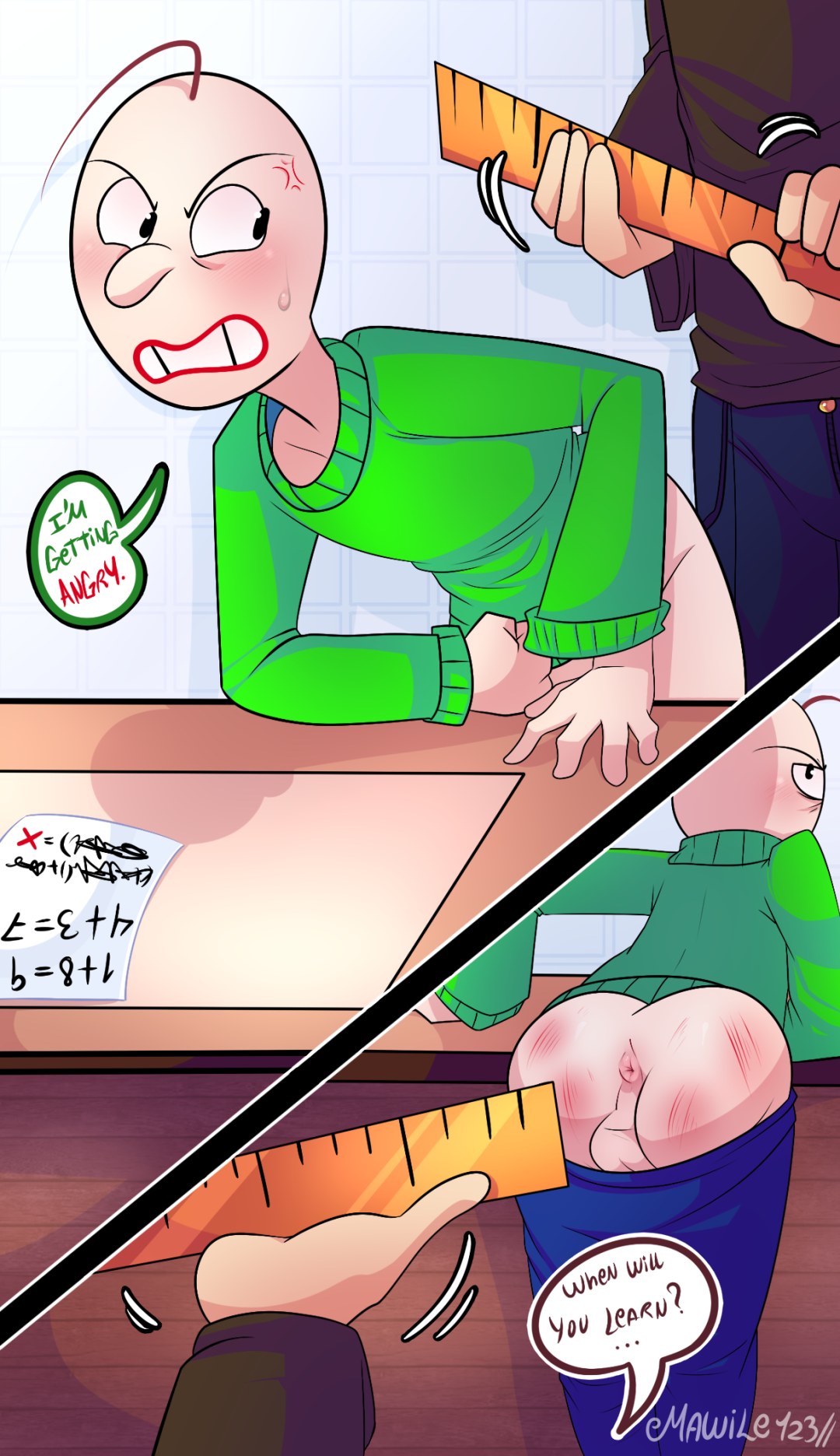 Casics de Baldi en Education Playtime Hentai