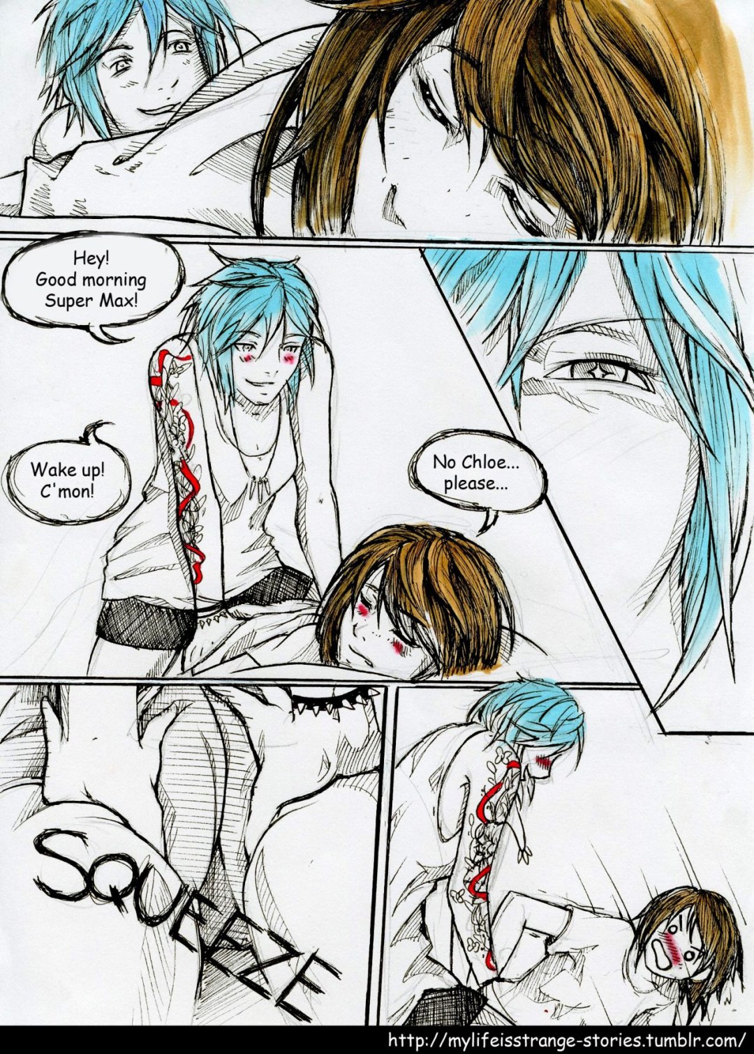 La vida es extraña Max y Chloe Comics