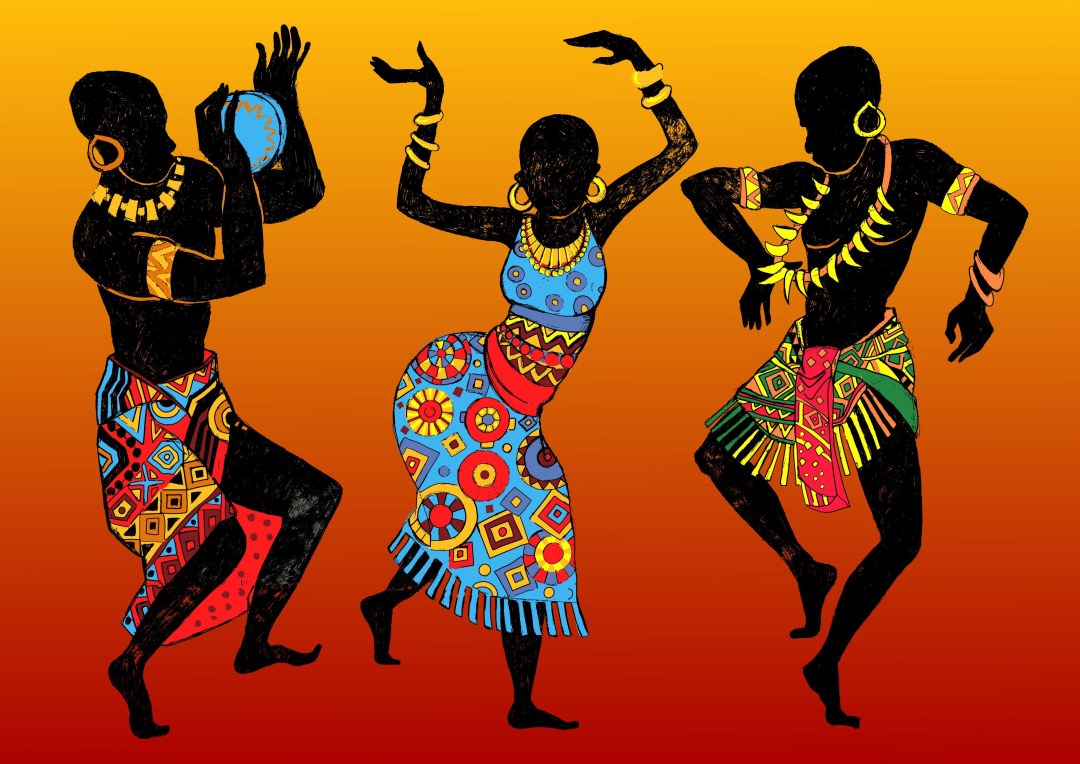Bailando a los pueblos de África