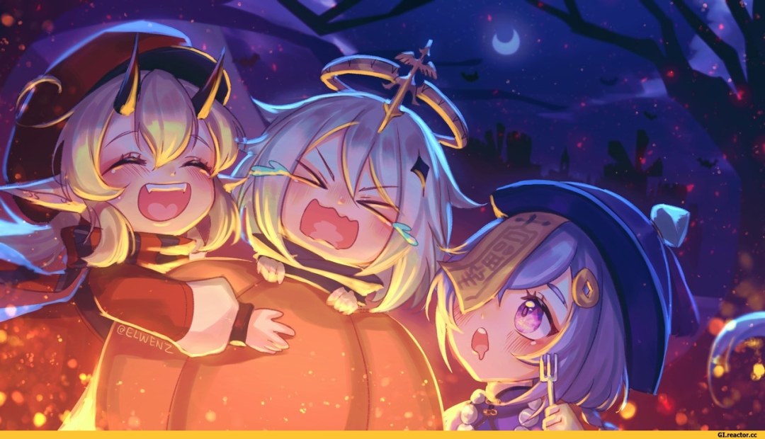 Genshin Impact Art Halloween