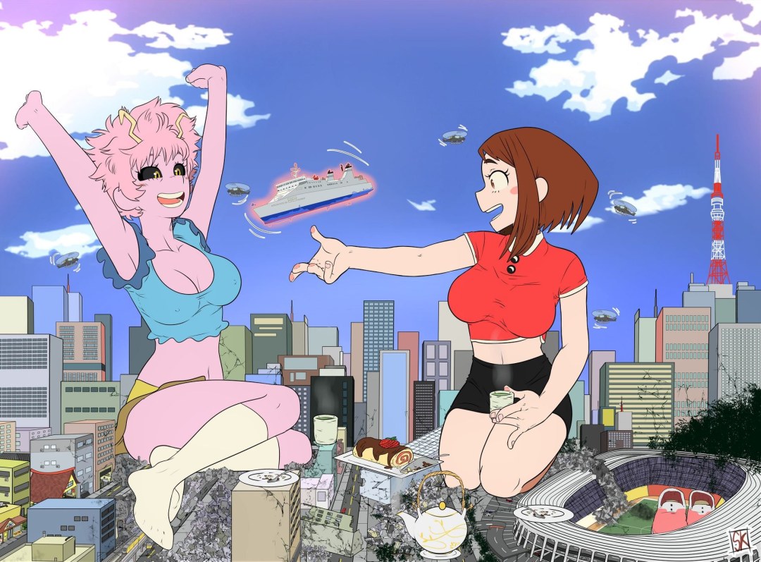 Mi heroica academia gigante vore