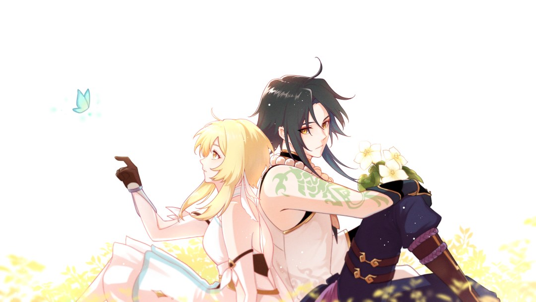 Xiao y Lyumin Genshin