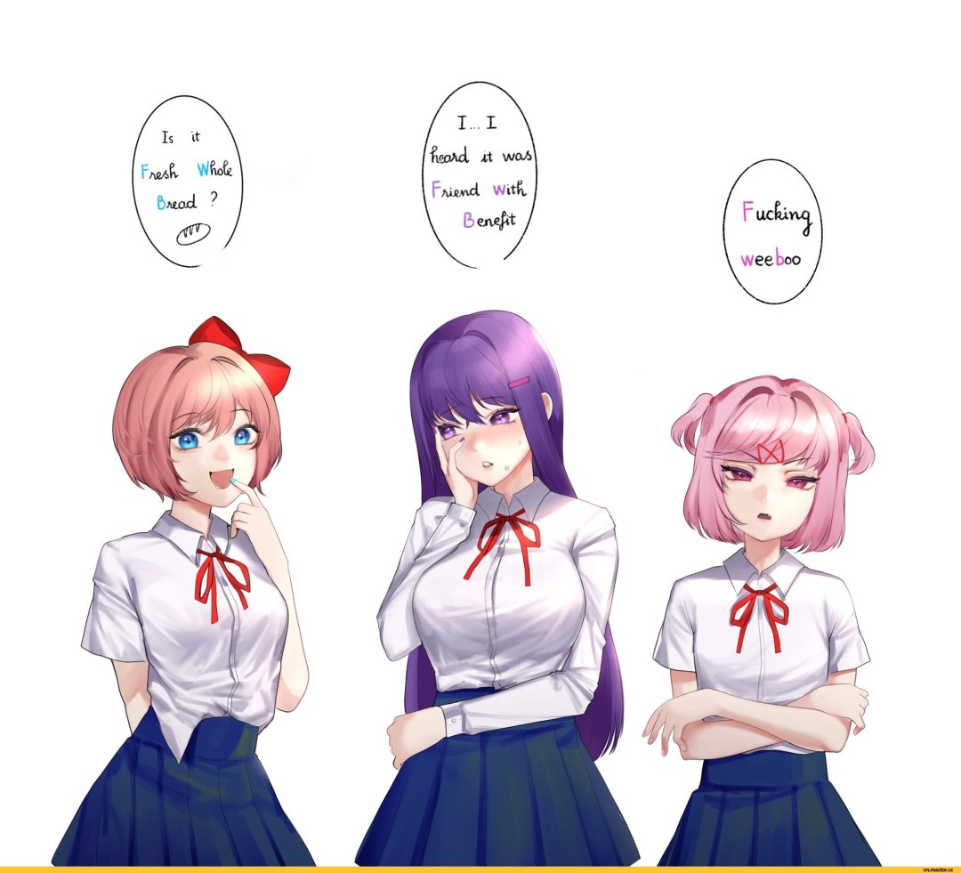 Monica Yuri Natsuki Saiori