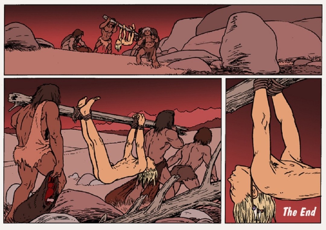 Personas primitivas Hentai Comic