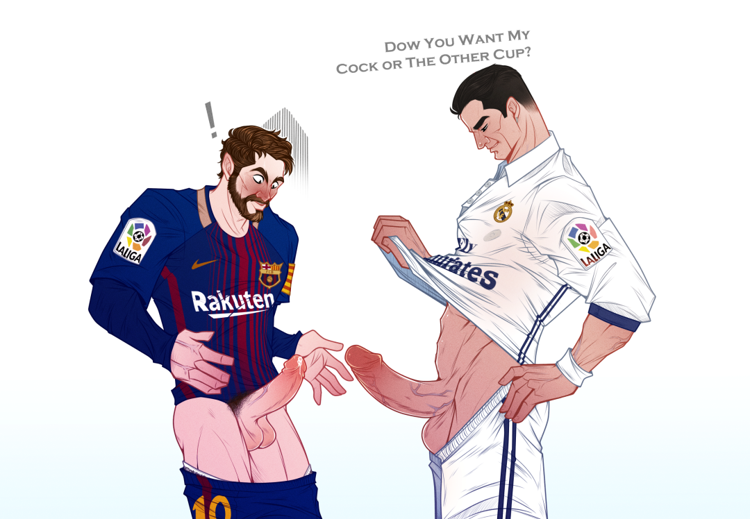Messi desnudo sin bragas