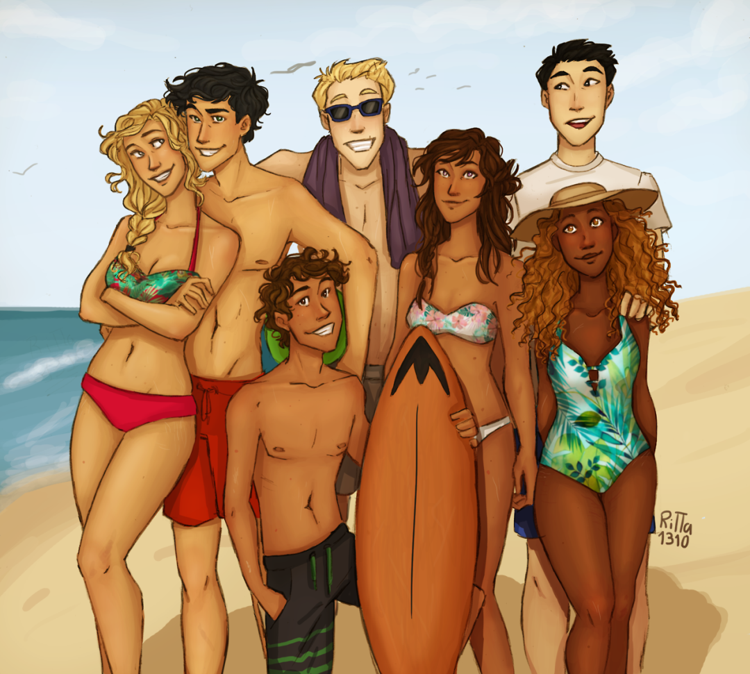 Personajes desnudos de Percy Jackson