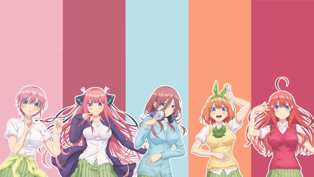 El anime quintuplets por excelencia