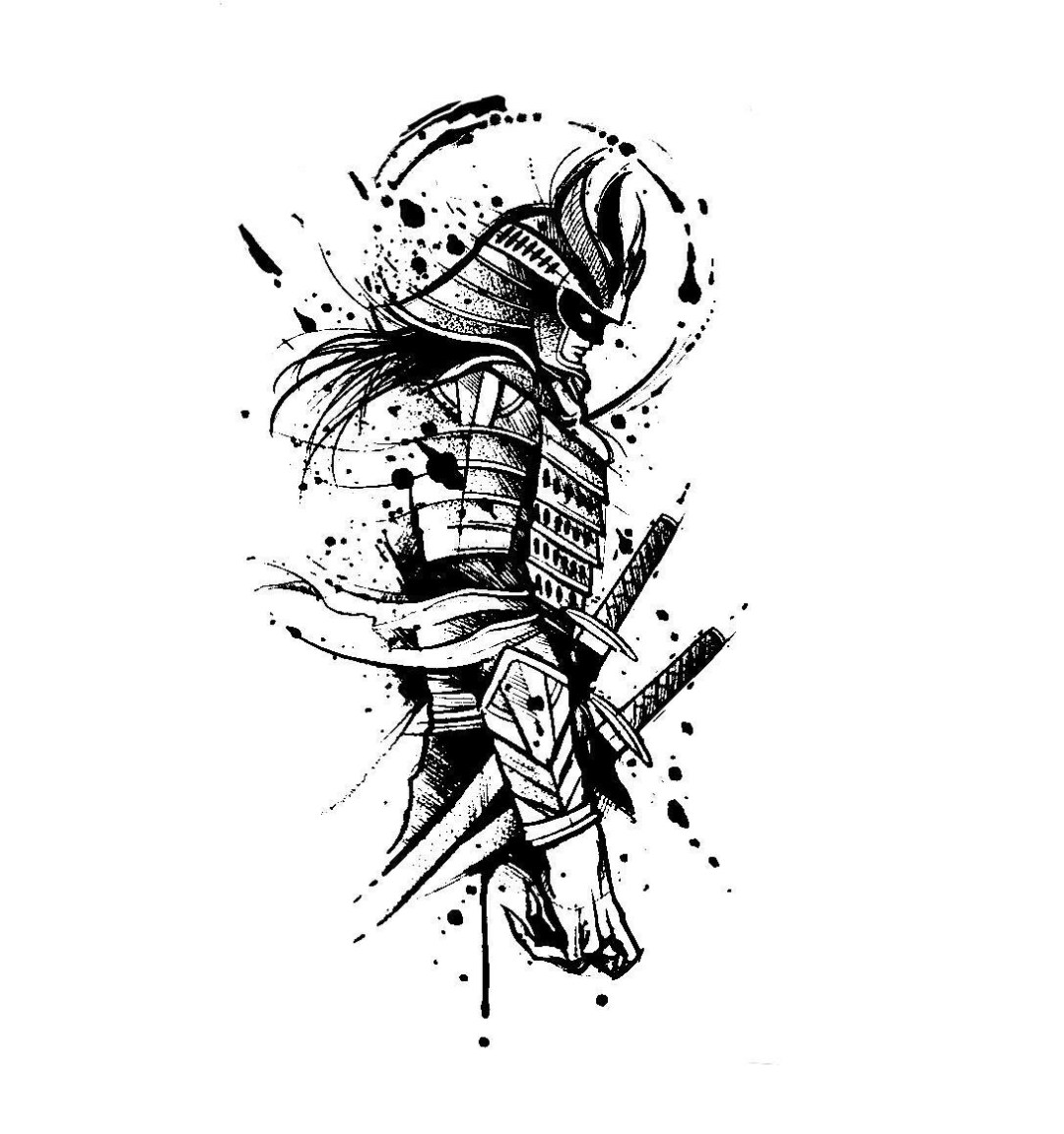 Tatuaje samurai ronin