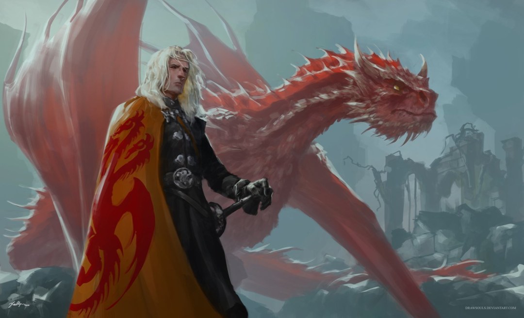 Damon Targarien en el dragón