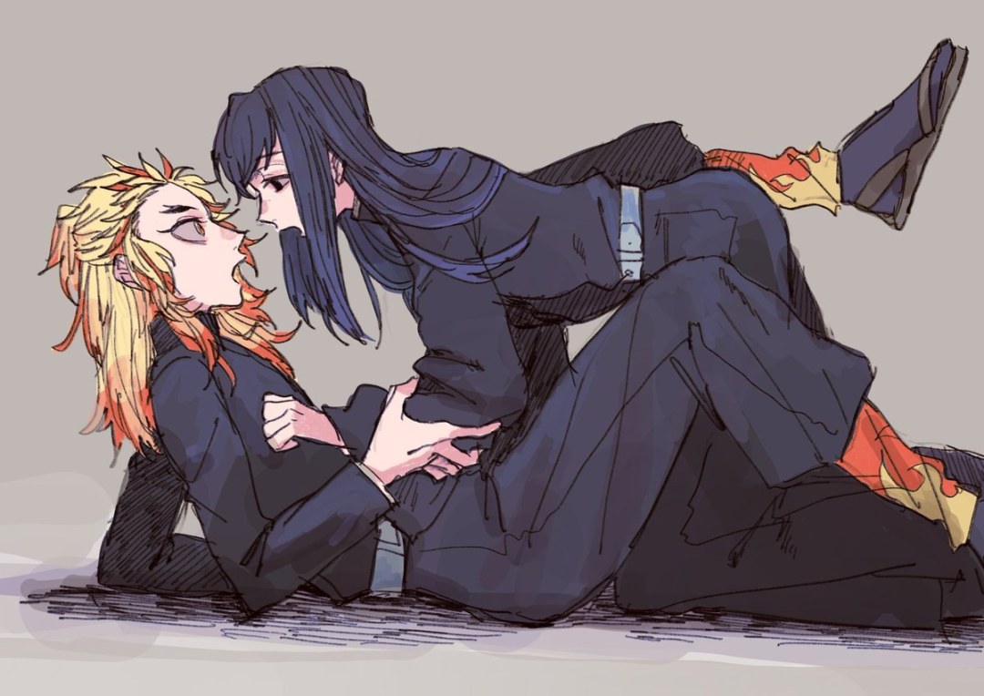 Zenitsa y Tanjiro Hentai