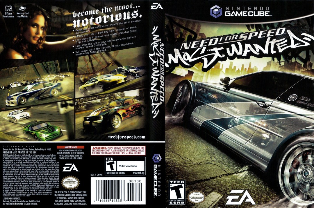 Necesidad de velocidad más buscado en el disco 2005