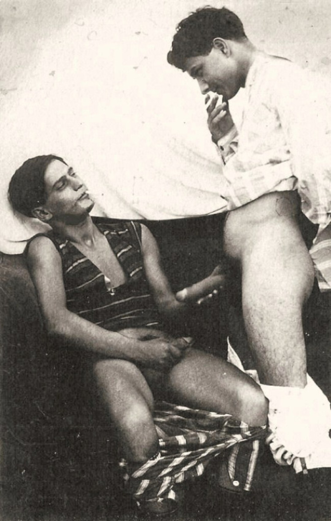 Retro Anal enorme miembros