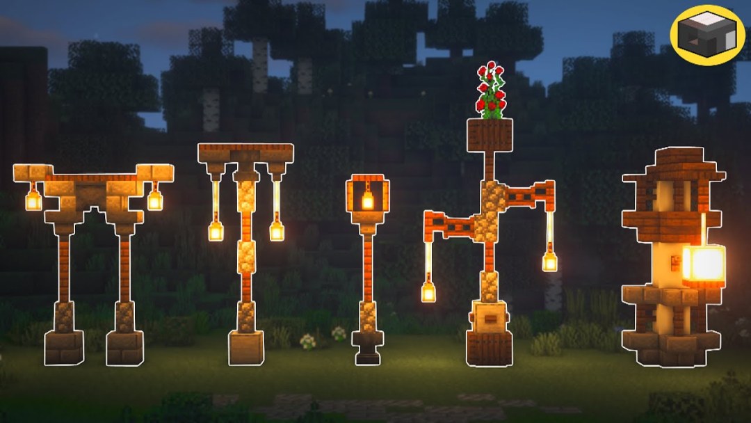 Pilares de linter en Minecraft 1.12.2