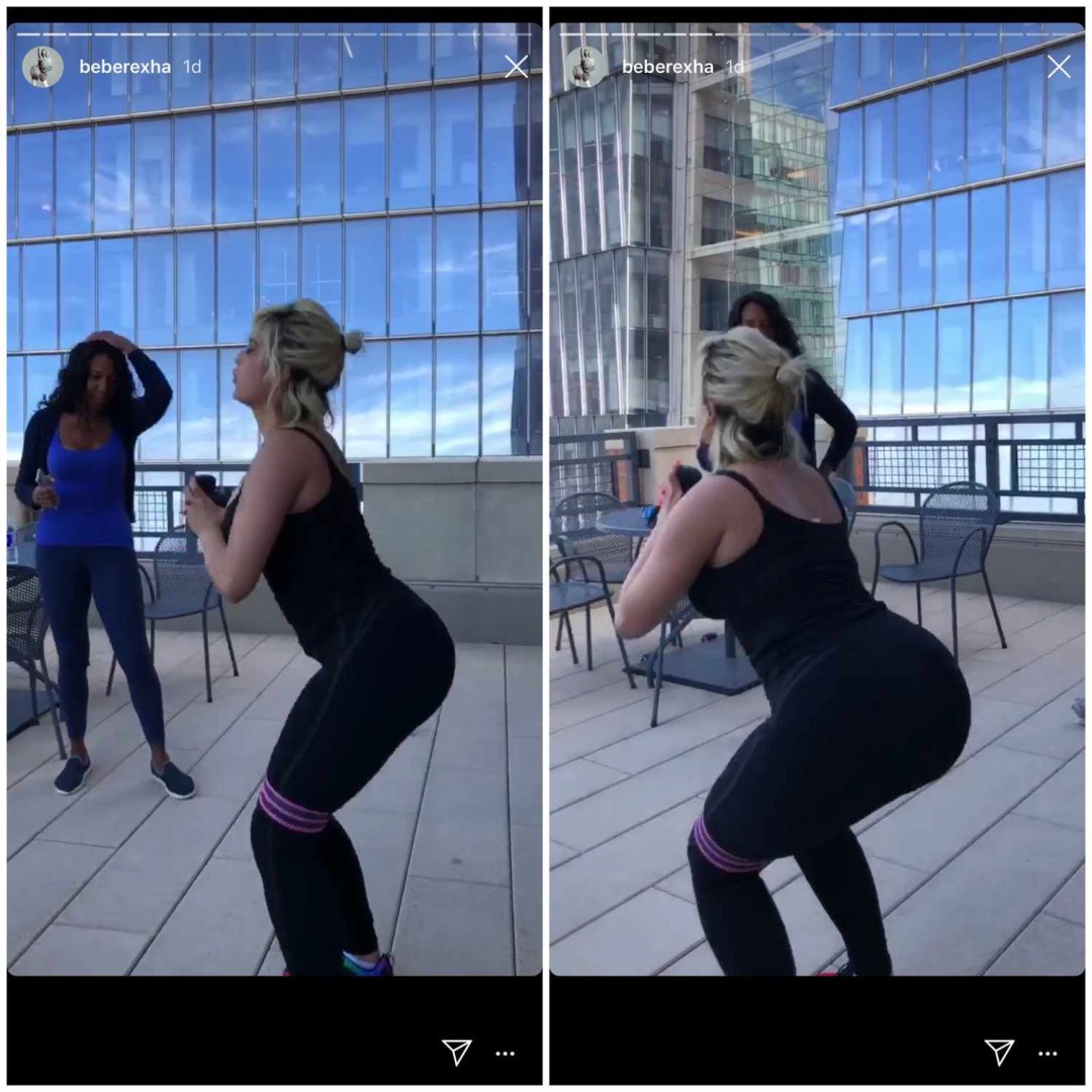 Bebe rexha en látex