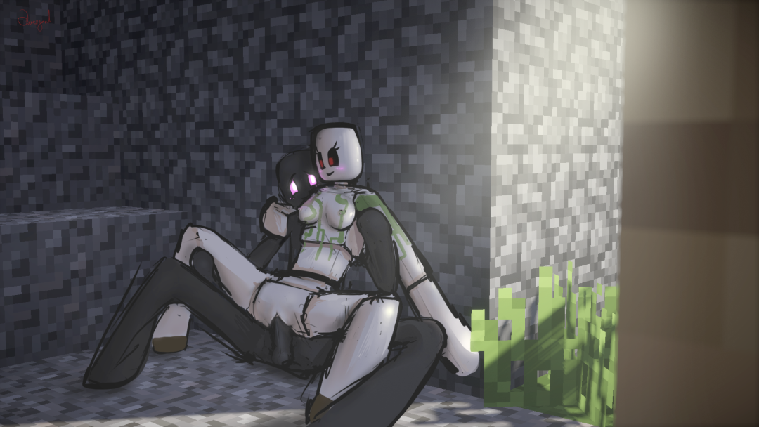 Hentai Steve y Alex Main