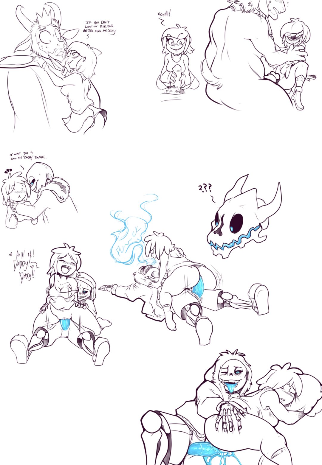 Anderma Friske y Sans Hentai Arty