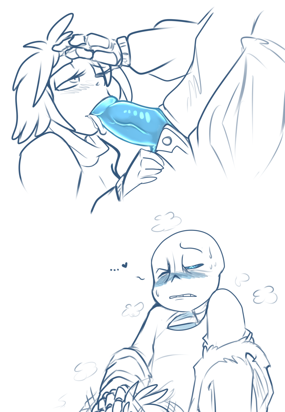Hentai Comics Sans and Frisk