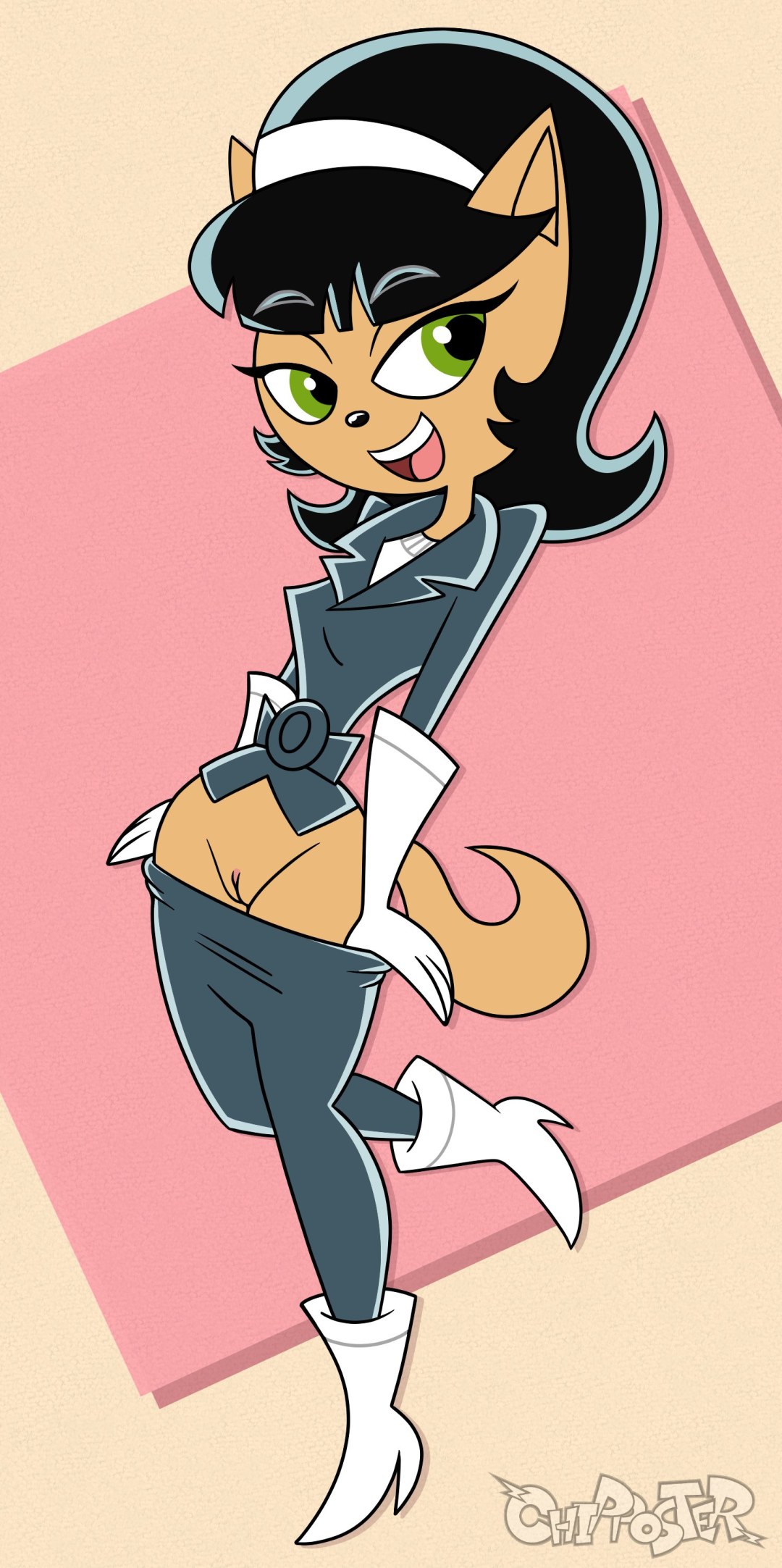 Agente turbo Dudley Kitty desnudo
