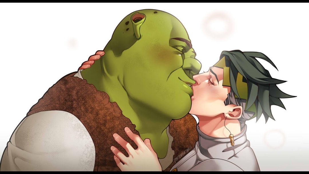 Kishiba Rohan y Shrek
