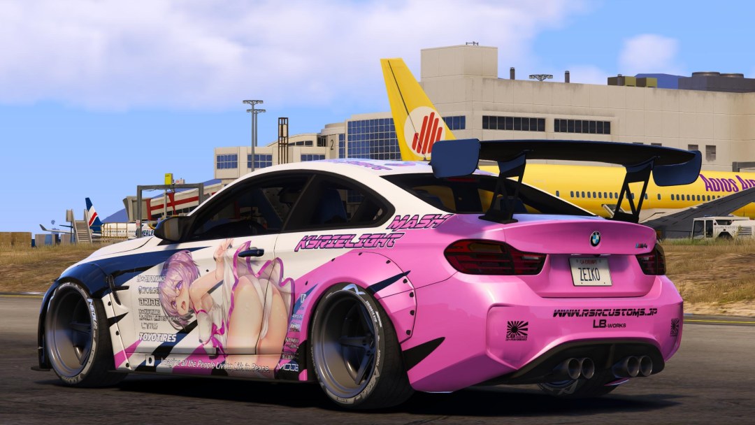 Toyota supra a80 neón