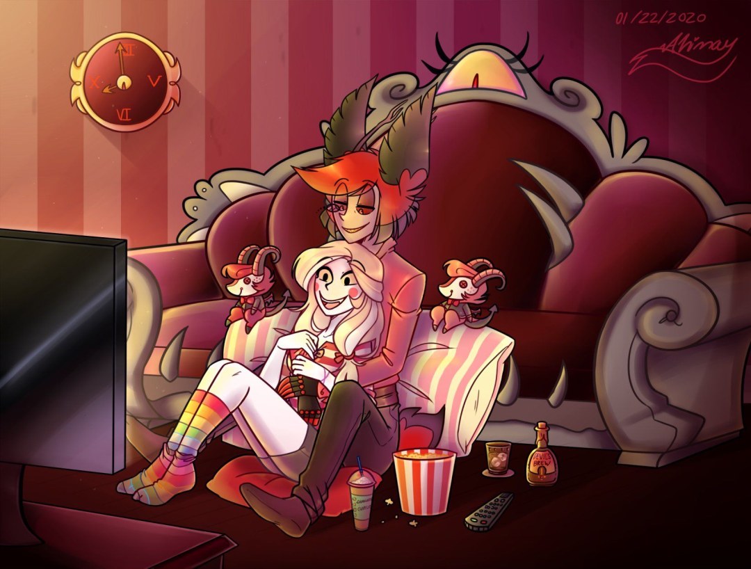 Hotel Khazbin Charlie y Alastor 18