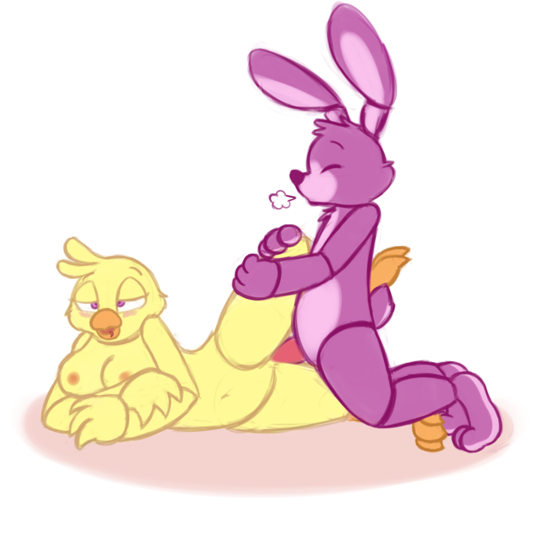 Hentai Bonnie y Bonbon Fnaf