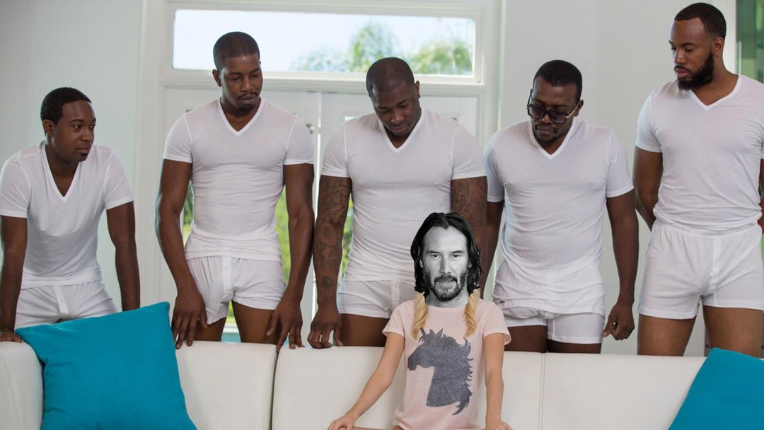 Piper Perry y 5 negros