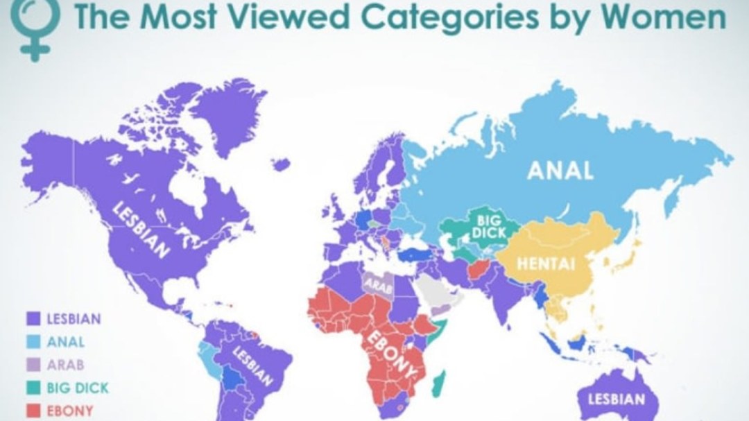 Ver estadísticas de pornografía por país