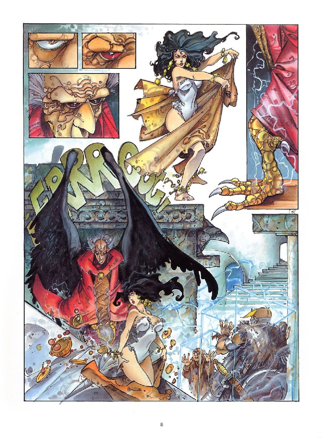 Erotic Comic - Azpiri - Wet Dreams II: Jugadores