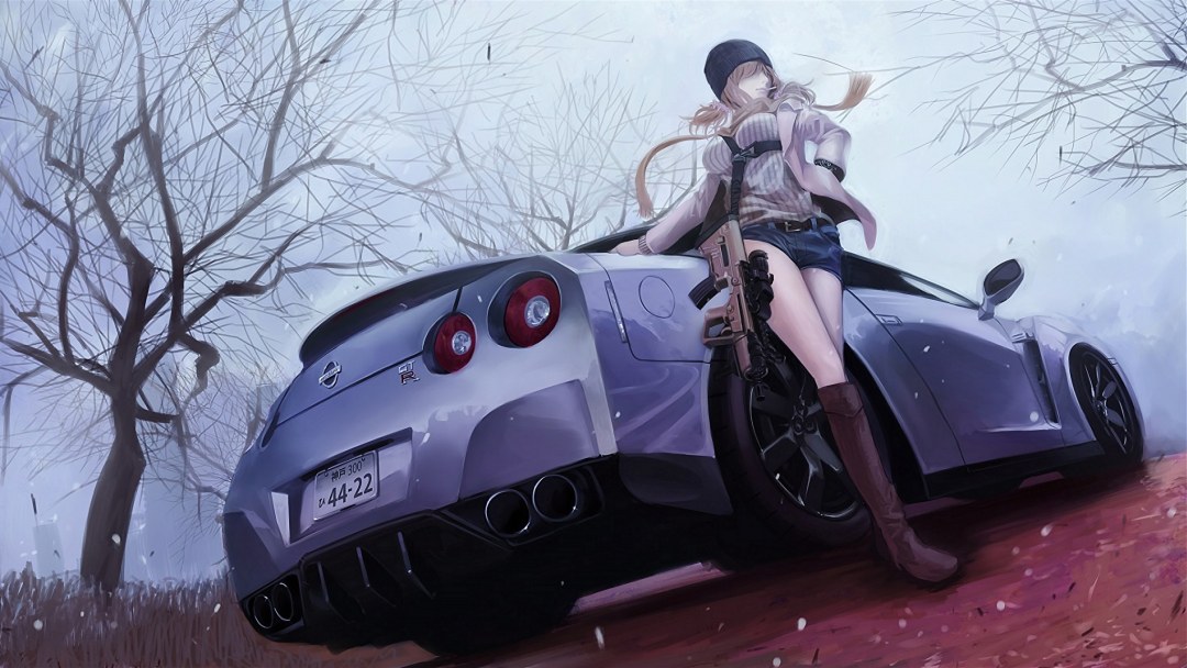 Nissan Trabyte Rook777 GT-R Anime