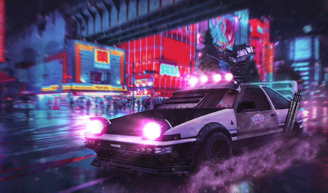 Toyota AE86 Trueno Cyberpunk