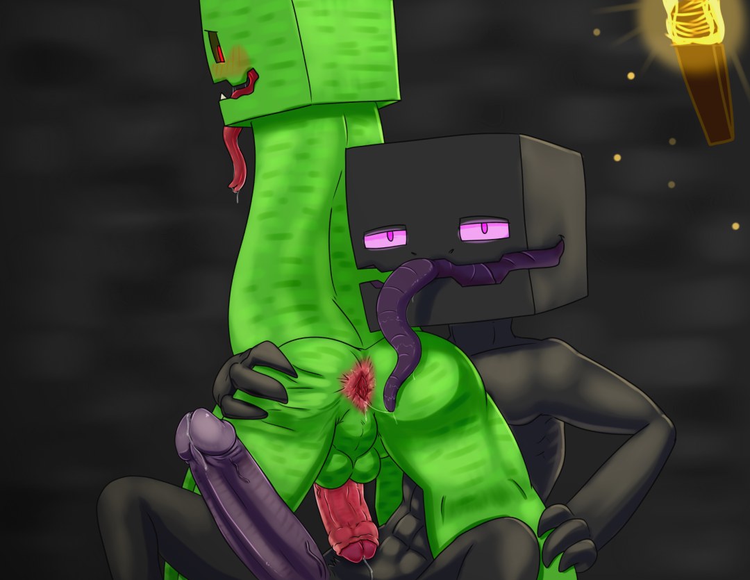 Caricatura de pornografía gay minecraft