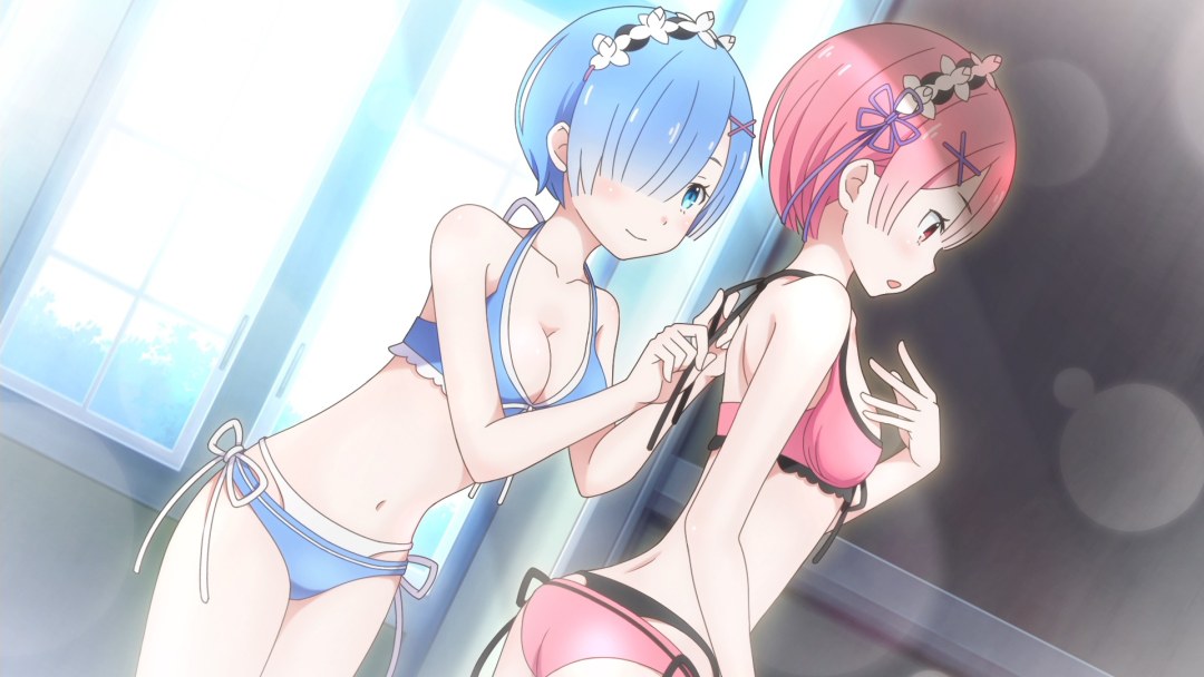 Re cero Emilia y Subaru