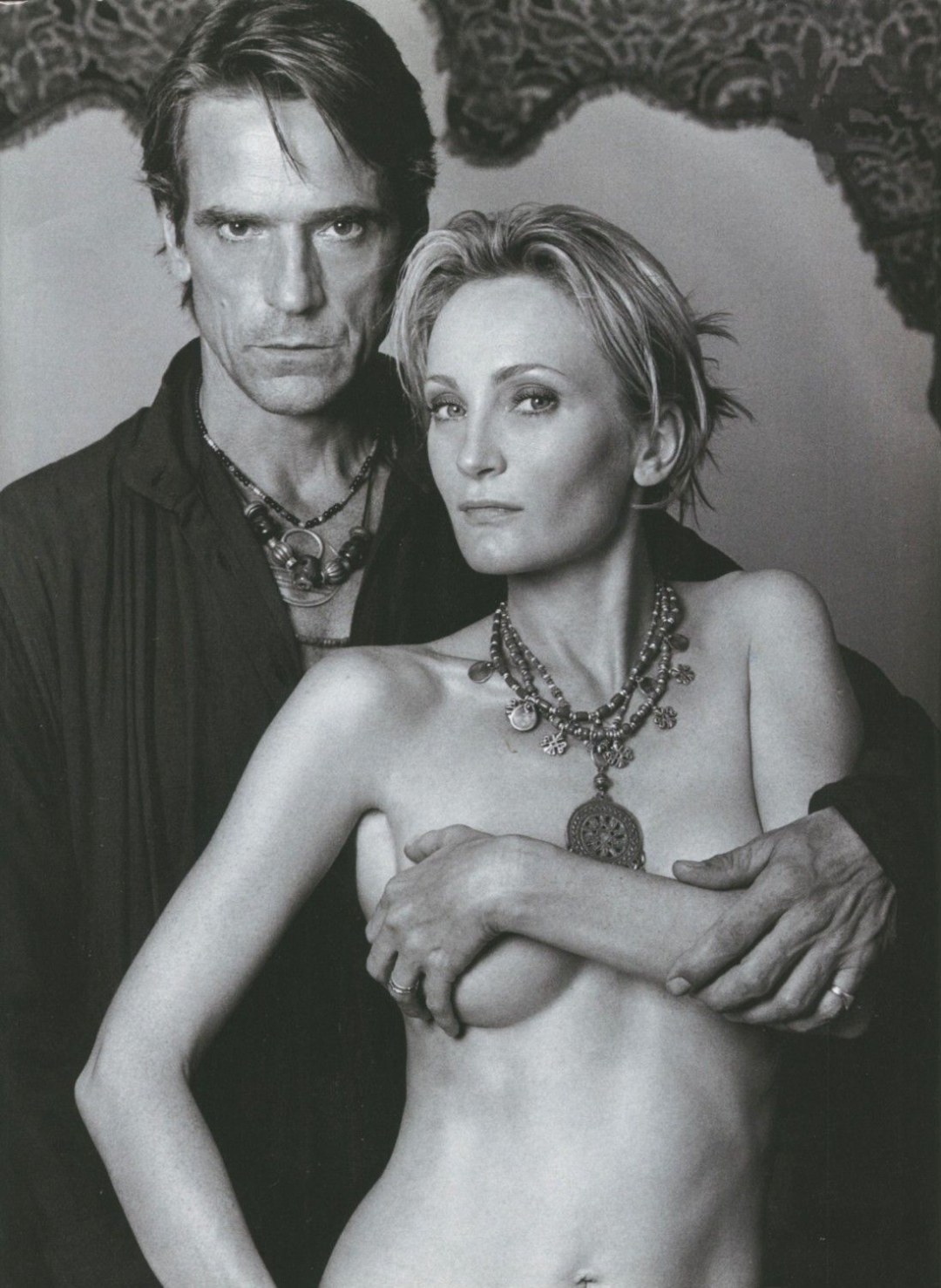 Patricia Kaas y Jeremy Irons