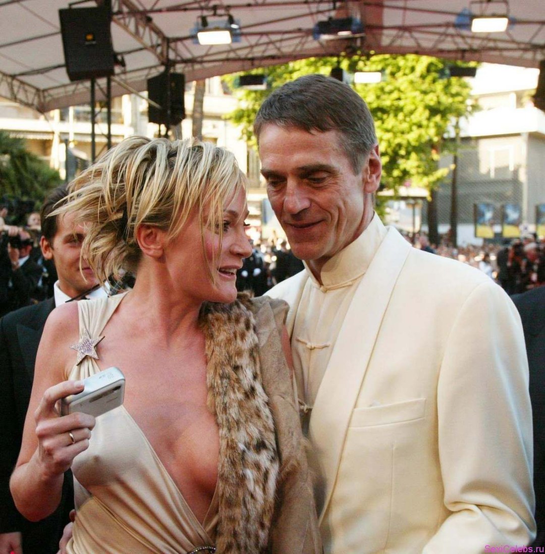 Patricia Kaas y Jeremy Irons Photo