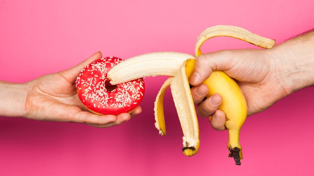Ícono de donas de plátano
