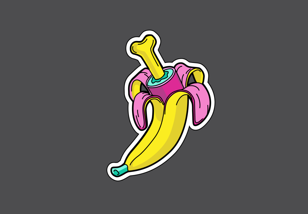 Logotipo de plátano