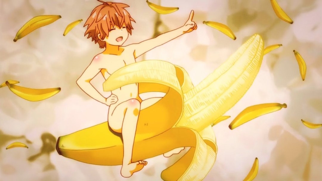 Anime de chicas de plátano