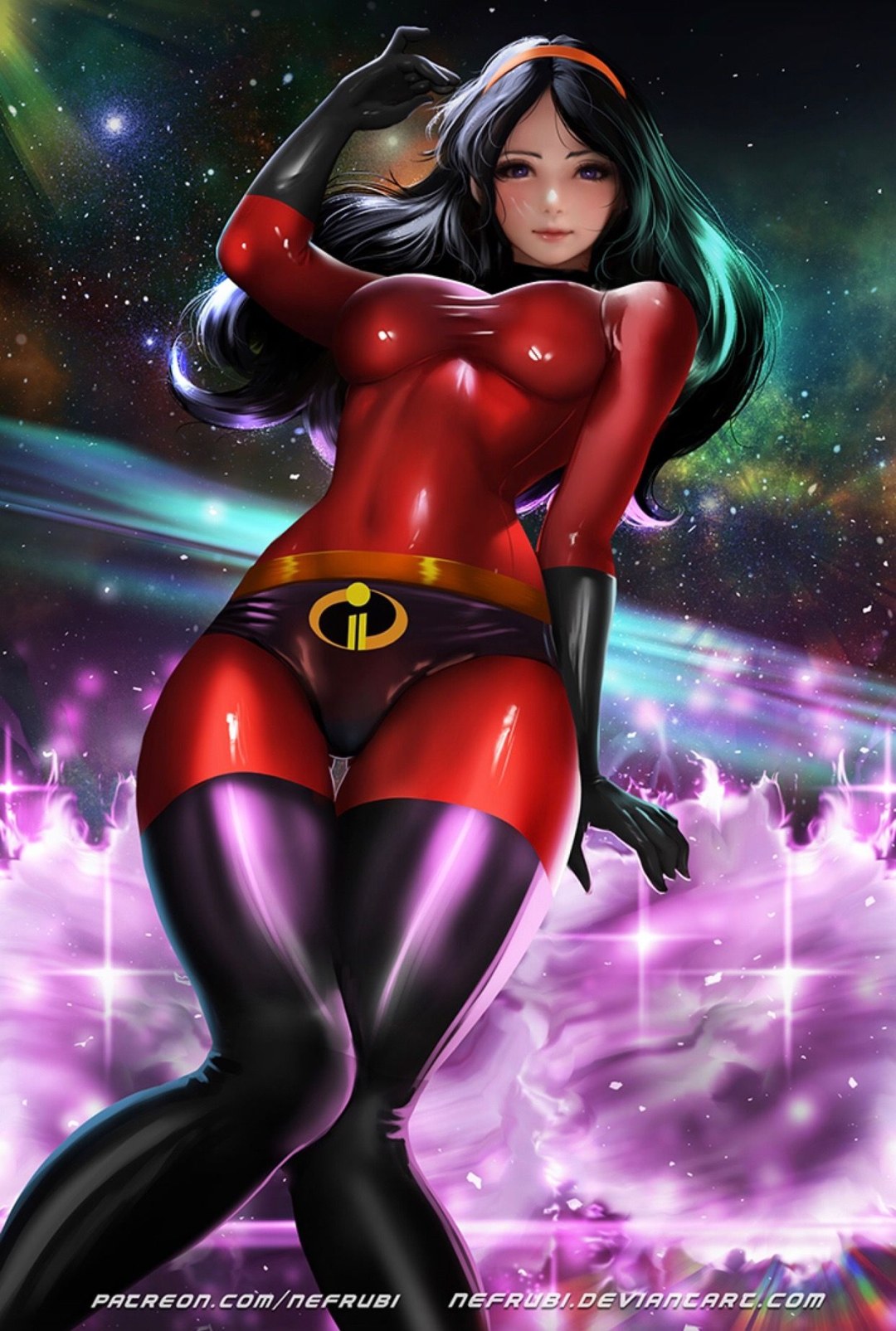 Helen Parr y Violetta 3D BDSM