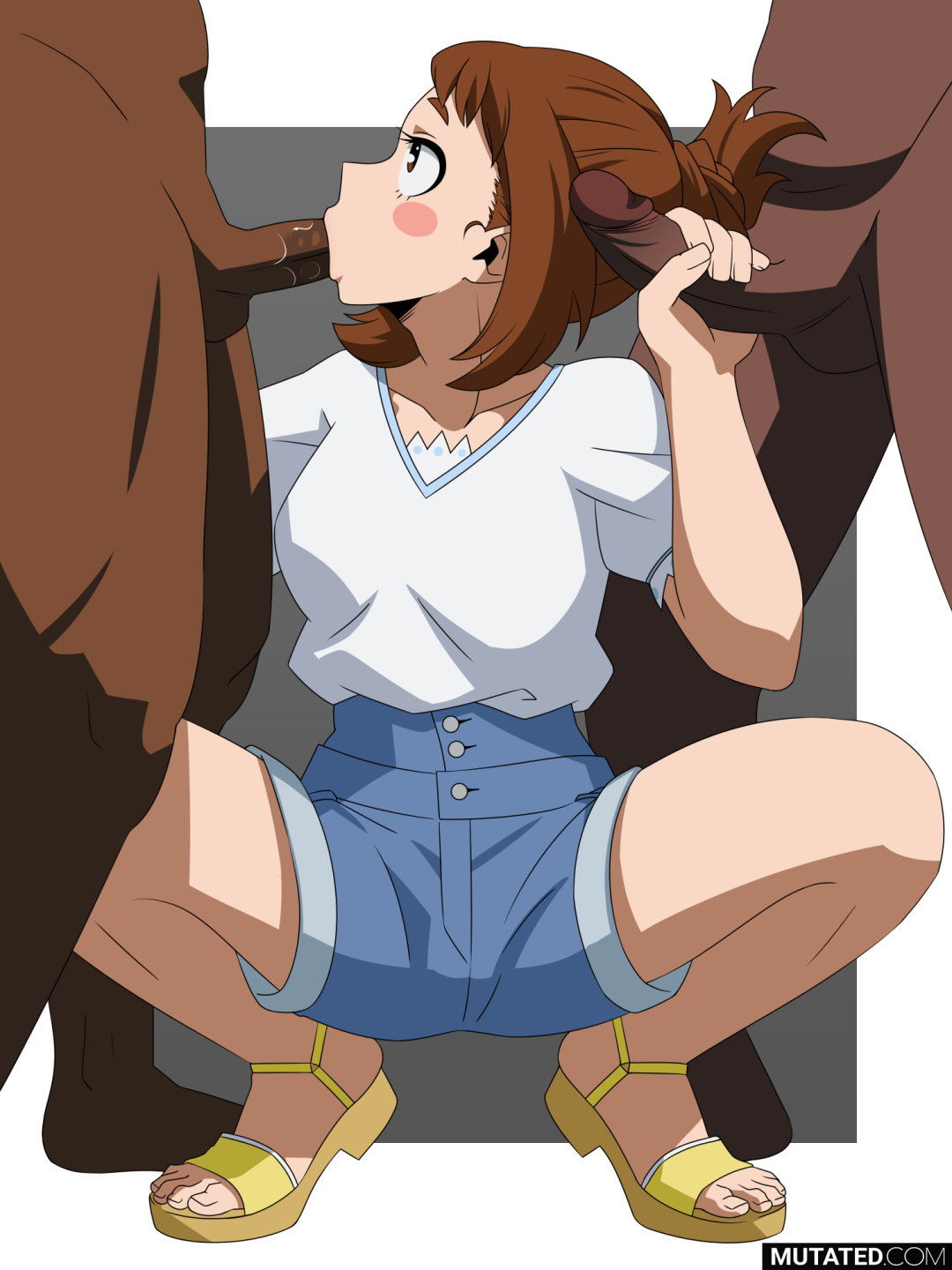 Hentai ochako uraraka gangbang