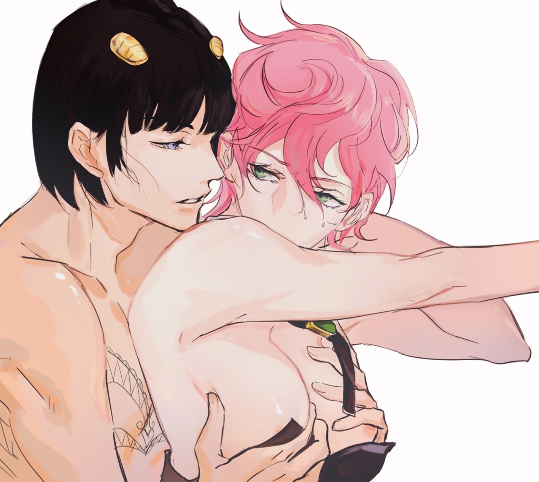 Trish una y bruno buchchellati beso