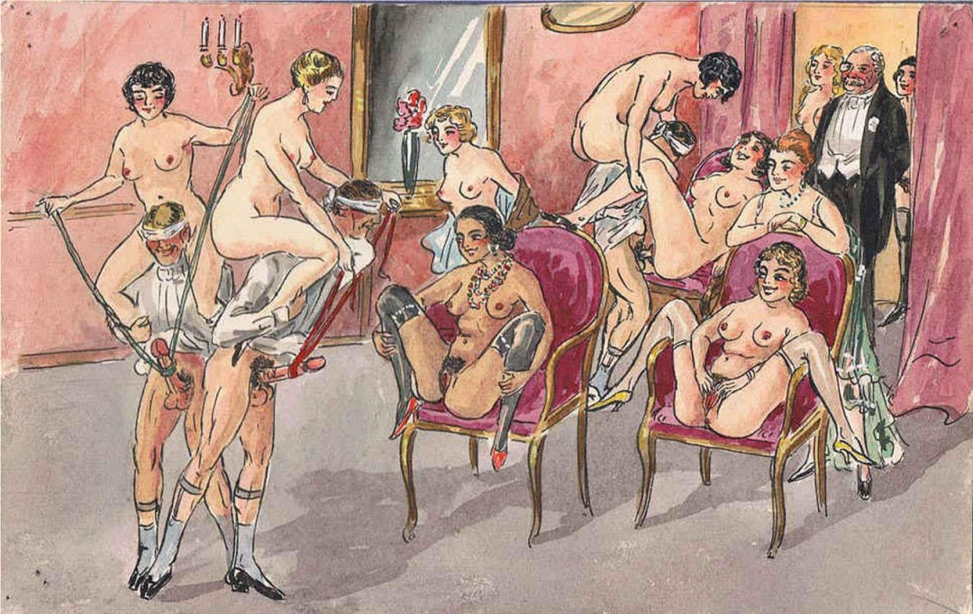 Dibujos pornográficos viejos