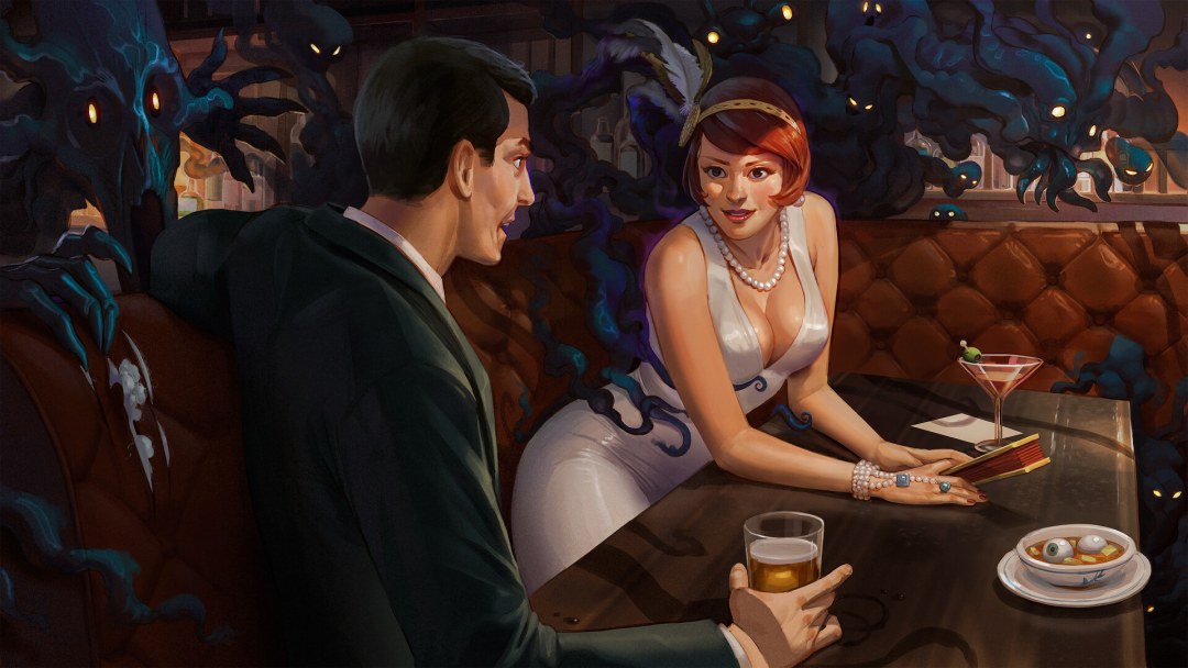 Cena fantasía de arte