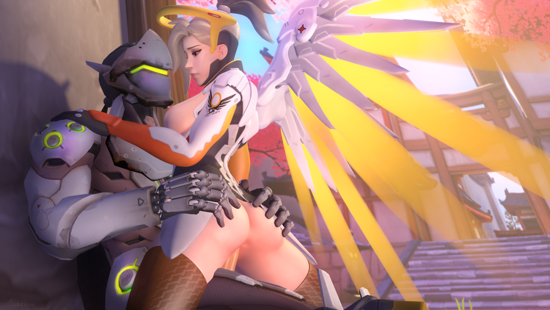 Angel Overvotch Hentai 3D